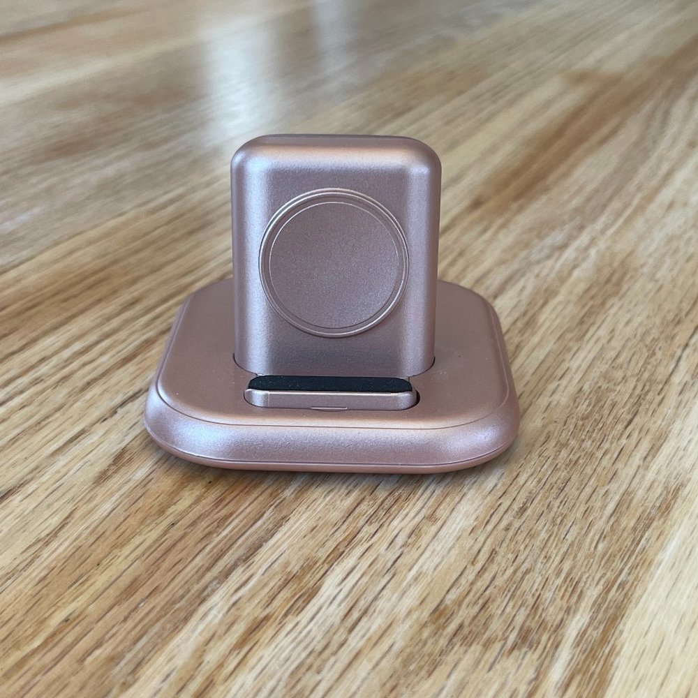 Conido Rose Gold Charging Stand for Apple Watch
